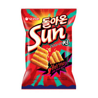 韩国进口 Orion 好丽友sun太阳玉米片膨化80g/袋 薯片 休闲零食
