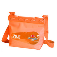NH挪客 手机防水袋潜水包密封相机防水包潜水套海边游泳漂流装备 大号-橙色