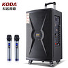 科达（KODA）KD-12A大功率重低音广场舞音响移动户外蓝牙木质音箱便携式扩音器
