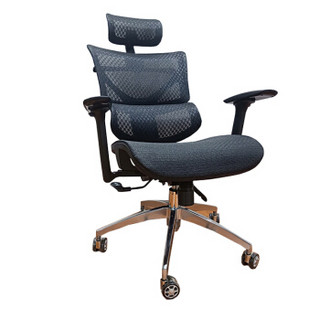 理邦办公椅电脑椅职员椅转椅A733-2黑色