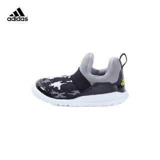 阿迪达斯（adidas）童鞋新款男小童海马运动婴童休闲鞋CG3253 黑色9-K/27码
