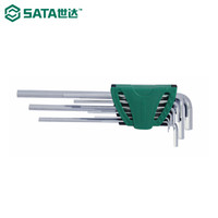 世达 SATA 9件套公制加长内六角扳手 09103