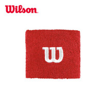 威尔胜（Wilson）WR5602900 护腕 WRISTBAND 护腕 腕部运动护具  红色