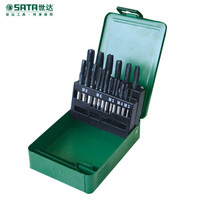 世达(SATA)50453 21件高速钢粗牙丝锥组套