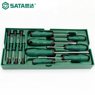 世达 SATA 13件套螺丝批工具托组套 09913