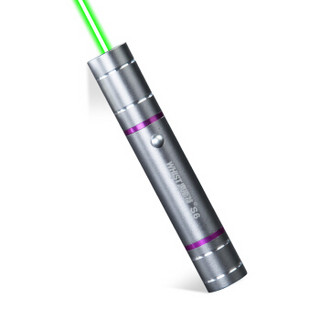 Whist 惠斯特 S6戴森灰激光笔 绿光 激光手电 PPT指示笔 远射 激光灯 售楼激光笔 （附送5个满天星头）