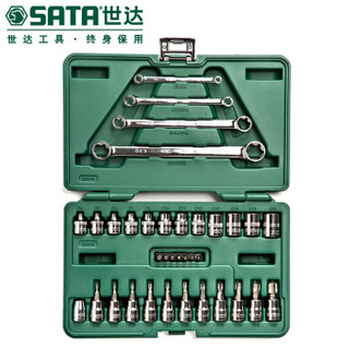 世达 SATA 09010 35件6.3x10MM系列综合花形工具组套