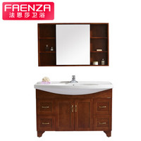 法恩莎（FAENZA） 浴室柜实木高端简欧式浴室柜FPGM3640-C防水镜柜洗脸盆套装