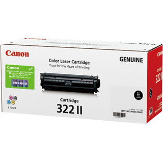 佳能（Canon） CRG-322II BK 黑色 硒鼓 适用于（9100Cdn）