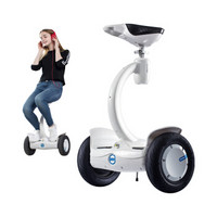 爱尔威Airwheel S8S平衡车体感车两轮电动车智能代步车 站坐遥控三用平衡车 白色