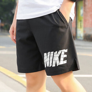 NIKE 耐克 男子 训练 短裤 FLX SHORT 2.0 GFX 2  运动裤 AO2452-010黑色L码