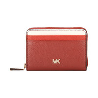 MICHAEL KORS 迈克·科尔斯 MK钱包 MONEY PIECES系列红色拼色皮革女士卡包零钱包 32F8GF6Z1T TRRCTTA MLTI *6件