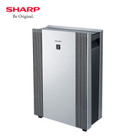 夏普（Sharp）空气净化器FX-CG908-W高端家用智能微信清除PM2.5甲醛雾霾病菌医用消毒机 净化消毒除醛三合一