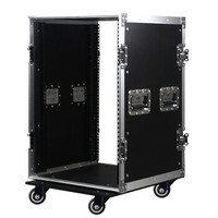 狮乐 （SHILE）机柜音响设备专用铝合金航空箱功放音箱话筒调音台机柜16U
