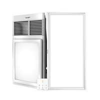 奥普(AUPU)浴霸QDP6626B一卫一厨照明套装：风暖浴霸6626B+长灯ZDL5020A+小夜灯