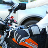 志动 自行车冬季骑行滑雪手套男女 摩托车电瓶车防风加厚防寒保暖手套 灰色