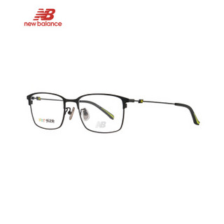 NEW BALANCE 新百伦眼镜框新款眼镜近视亮黑色镜框护目镜全框眼镜架 NB05170X C01 55mm