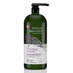 AVALON ORGANICS 阿瓦隆 沐浴露946ml/瓶 薰衣草精油香氛温和止痒男女通用除螨沐浴乳