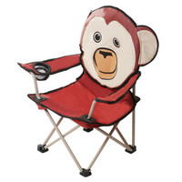 MAC 折叠美术椅子 小凳子 孩子画画椅子小号 迷你写生椅轻便 户外折叠椅便携 KBATA卡通椅猴子