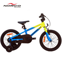 诺客 NORCO 青少年自行车 NINJA 16寸  忍者16寸 铝合金 消光蓝