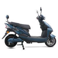 小刀电动车 新款60V32AH成人电瓶车1500W电摩电机电动摩托车 XD1500DT-4 金刚侠 高光宝马蓝