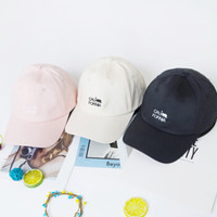 维多迪纳（vedordna）帽子男女同款棒球帽字母绣花情侣鸭舌帽防晒遮阳帽街头嘻哈帽 MZ170 均码可调节 米色