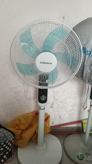 风扇还可以带遥控的，挺方便的