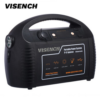 VISENCH威神 P1000 多功能应急电源 户外移动电源 220V便携式UPS电源1000W