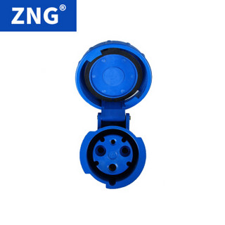 ZNG 3芯16a工业连接器 220V16a3p电缆耦合器 航空快速接头母座 ZNG-2133