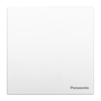 Panasonic 松下 空白开关面板 墙壁墙面面板 悦宸系列86型 WMWM6891 白色
