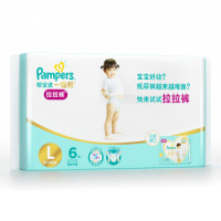 Pampers 帮宝适 拉拉裤 L6片