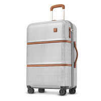  愛可樂 ECHOLAC   双杆万向轮拉杆箱旅行箱托运箱  PCT095 银色 24英寸