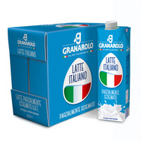 意大利原装进口牛奶 葛兰纳诺（Granarolo）部分脱脂牛奶1L*6瓶/箱 整箱装