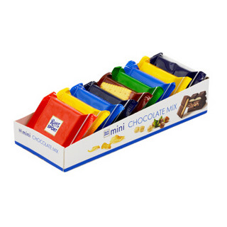 Ritter SPORT 迷你七彩什锦巧克力 混合口味 150g