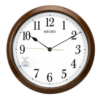 精工（Seiko）QXA598B 时尚  创意欧式静音客厅居家挂钟挂表