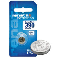 RENATA 瑞纳达 瑞士原装进口 手表电池390 SR1130SW氧化银纽扣电池 斯沃琪