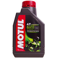 MOTUL 摩特 3100 GOLD 4T 半合成摩托车机油润滑油10W-40 SL级 1L *6件