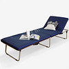 SHTS 施豪特斯 折叠床 免安装折叠沙发床午休床陪护床HLC-504-65 蓝色