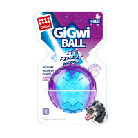 GiGwi 贵为 G-Ball（中号透明） 宠物玩具球  狗狗玩具 耐咬 耐磨 高弹力磨牙发声球