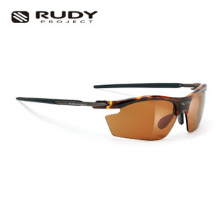 RUDY PROJECT运动眼镜男太阳眼镜镀膜镜片跑步骑行登山意大利进口RYDON 海龟棕+活力棕 均码