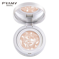 柏瑞美(PRAMY)气垫水粉饼 精华粉底液隔离霜自然保湿遮瑕膏12g 1#白皙色