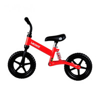 乐卡（Lecoco）儿童玩具车宝宝学步车无脚踏自行车平衡滑行童车  火影红