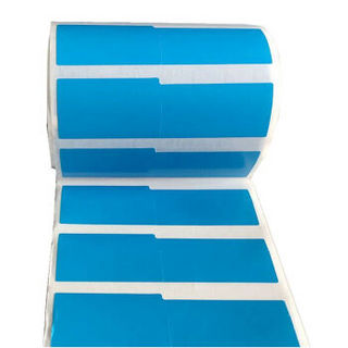 舜普（SP）PF02-500B 旗型标签 45mm*30mm+35mm蓝/(500片/卷)