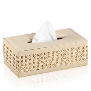 雅皮仕创意家用纸巾盒抽纸盒皮革客厅茶几桌面餐巾纸盒纸抽盒纸巾收纳
