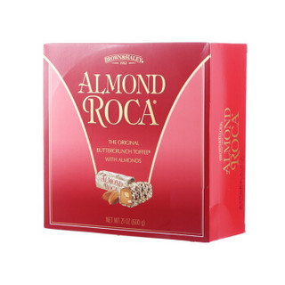 ALMOND ROCA 乐家 杏仁糖 原味 600克 盒装