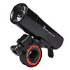 凯速 RA005黑色 LED可变向3W自行车头灯户外骑行灯自行车照明前灯