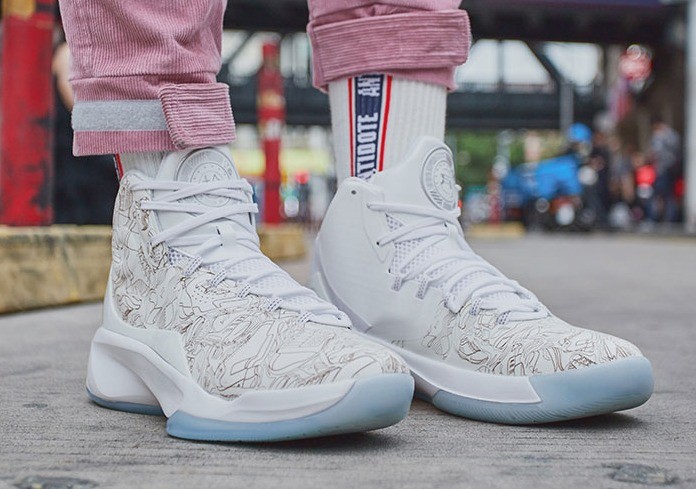 LI-NING 李宁 驭帅10 男士高帮篮球鞋