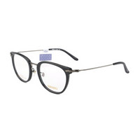 SEIKO精工 眼镜框男女款全框纯钛商务眼镜架近视配镜光学镜架HC3018 P06 50mm 亮黑色