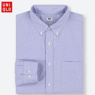 UNIQLO 优衣库 414562 长绒棉衬衫  