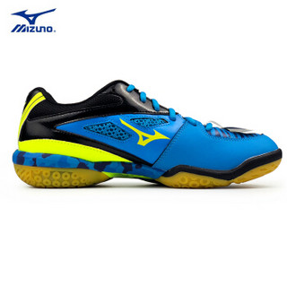 Mizuno 美津浓 SS2-6 羽毛球鞋 (蓝色、荧光黄 黑)